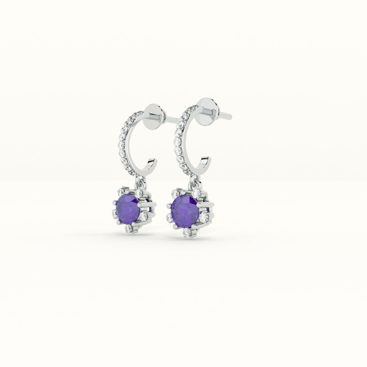 Twinkling Star 925 Sterling Silver Earrings