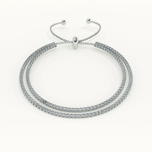 Infinity Wrap 925 Sterling Silver Bracelet