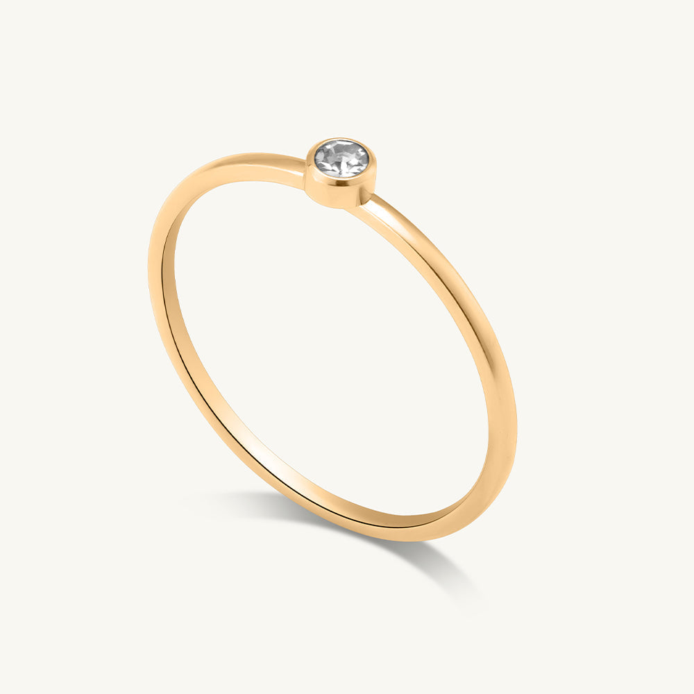 Cute Birthstone Ring