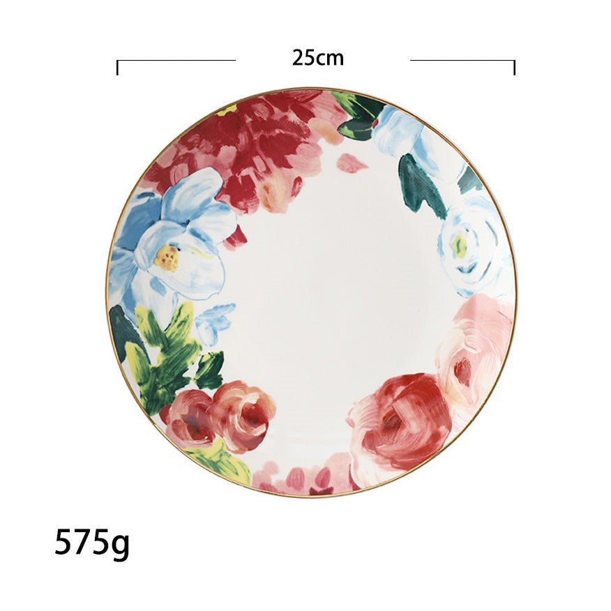 Floral Dinner Plate
