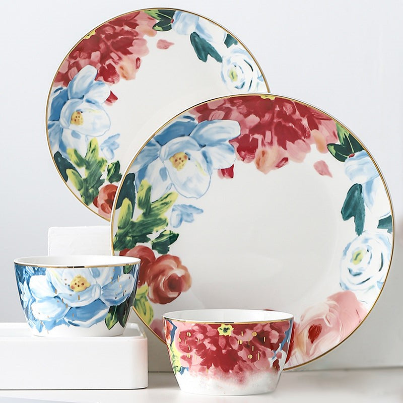 Floral Dinner Plate