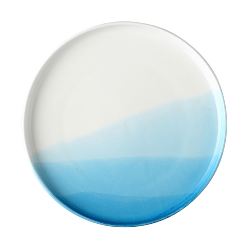 Ombre Dinner Plate Blue 10 Inch