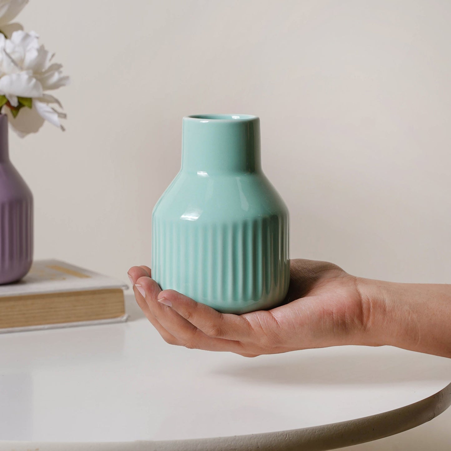 Glossy Decorative Flower Pot