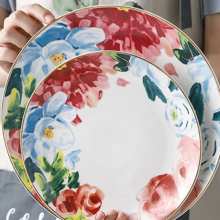 Floral Dinner Plate