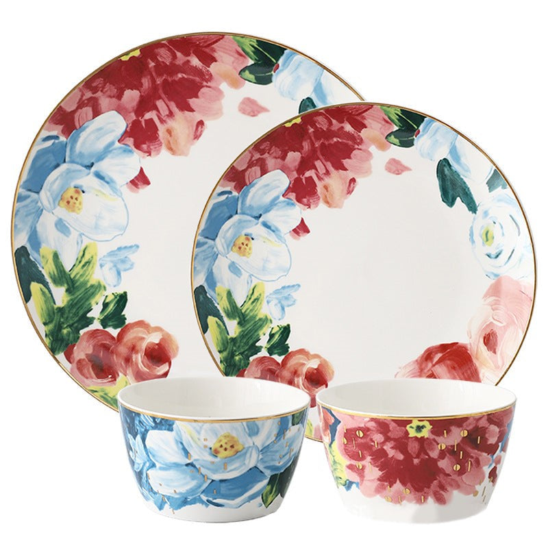 Floral Dinner Plate