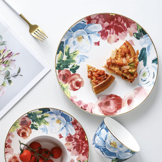 Floral Dinner Plate
