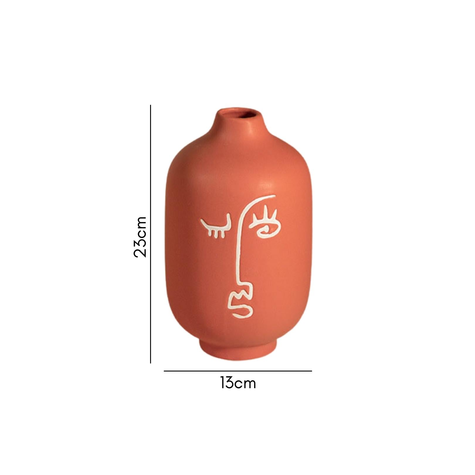 Artistic Face Vase Small