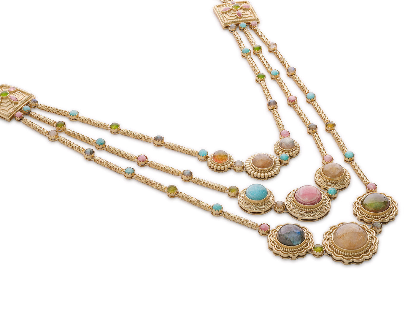 Azra Multi Strand Necklace