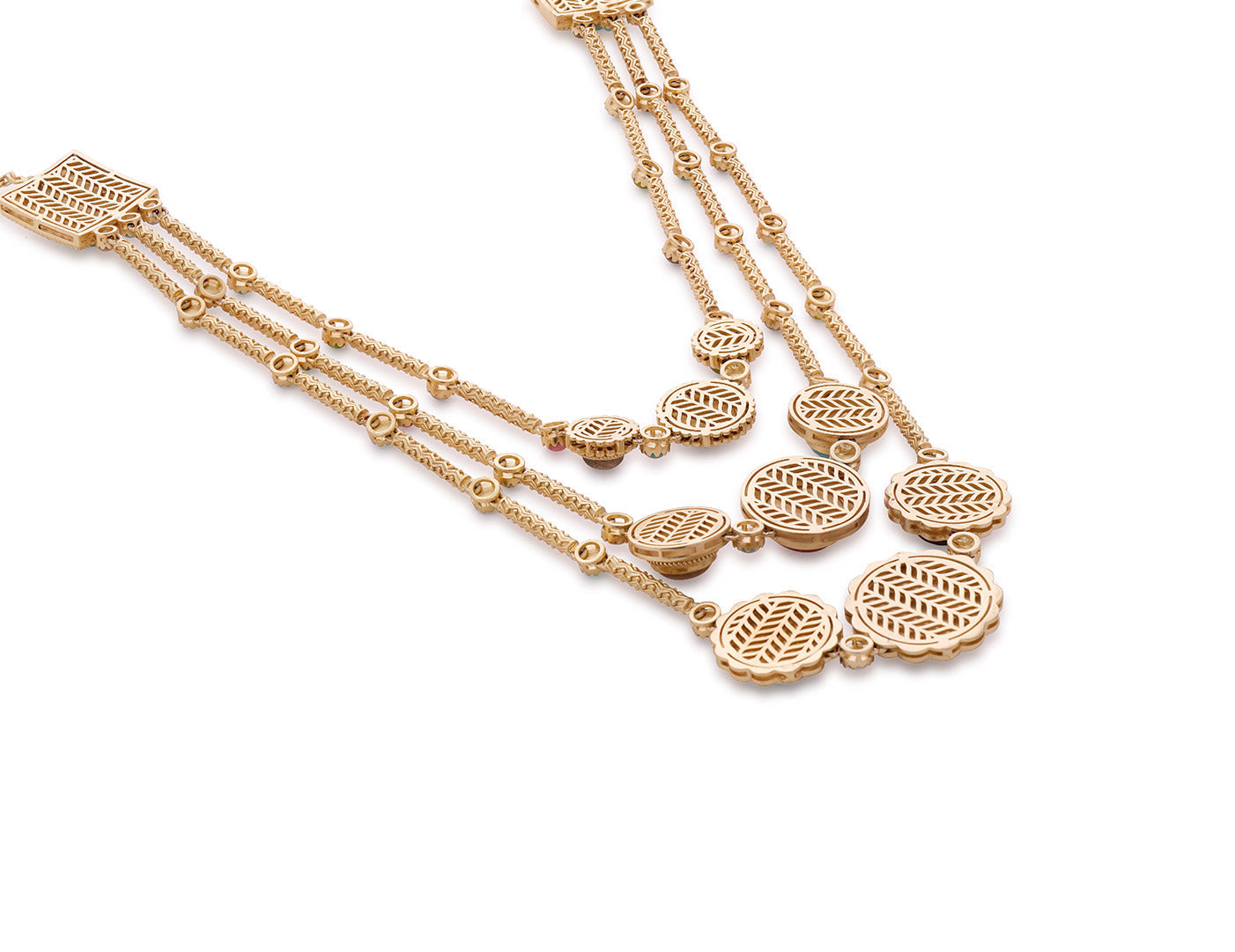 Azra Multi Strand Necklace