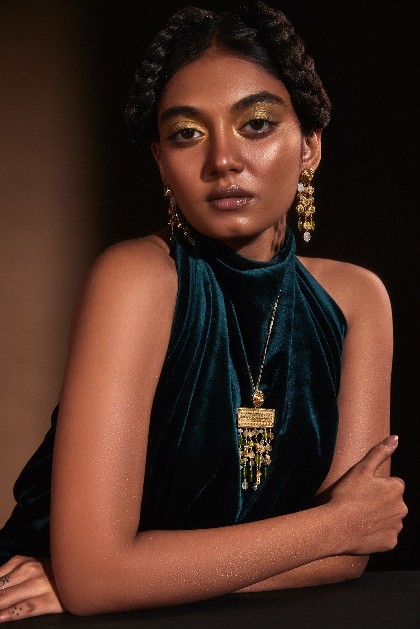 Azra Classic Multi Strand Earrings