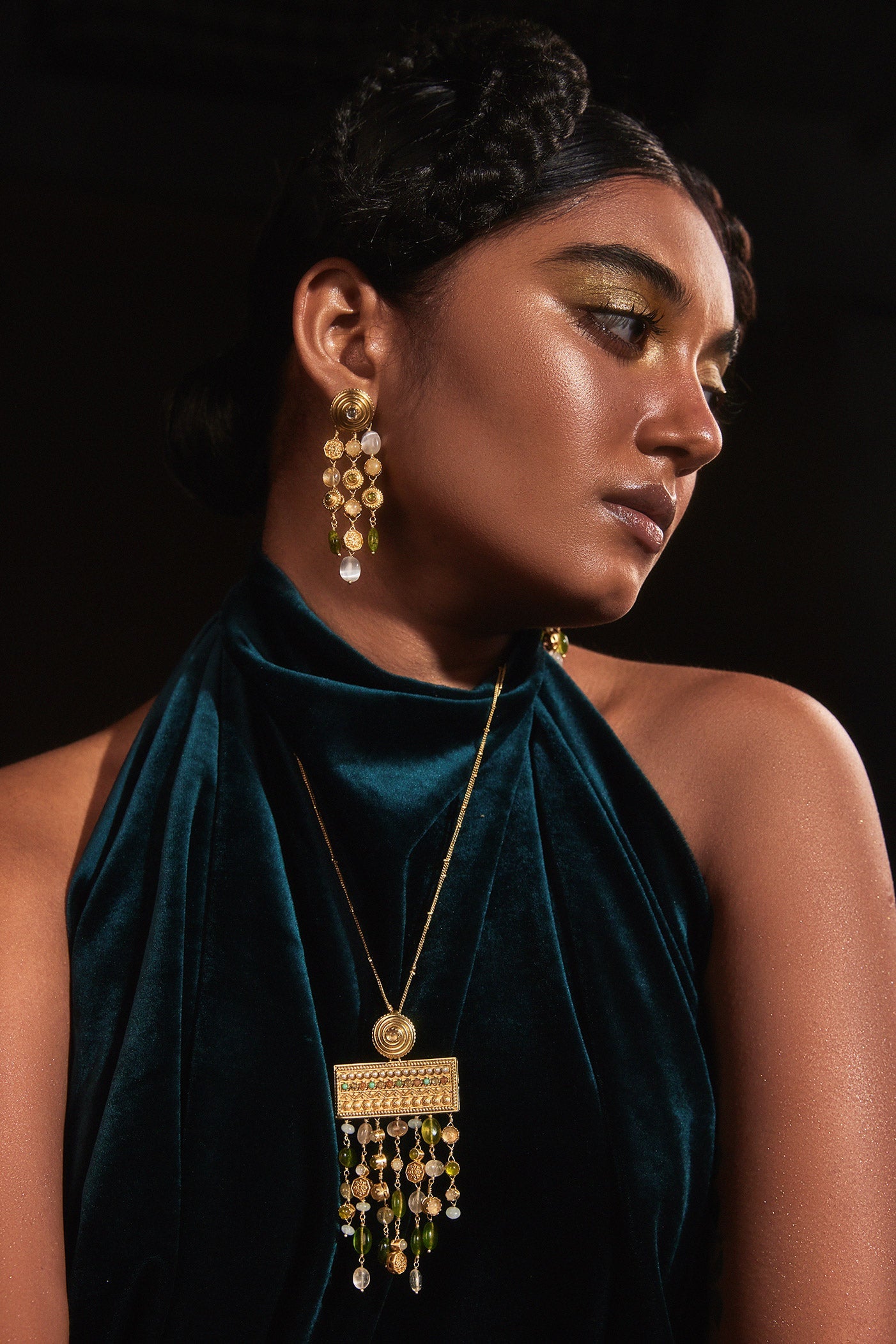 Azra Classic Multi Strand Earrings