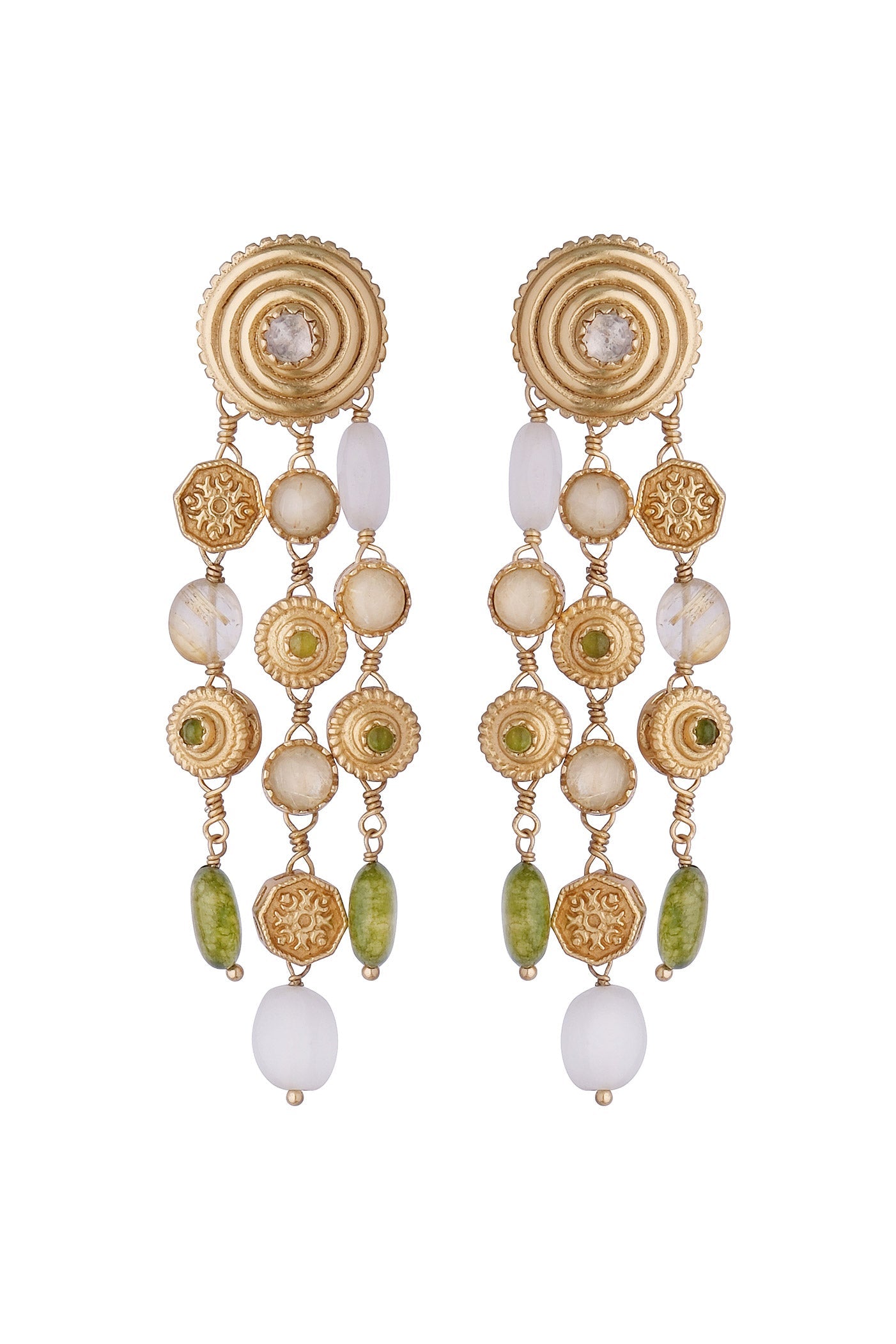 Azra Classic Multi Strand Earrings