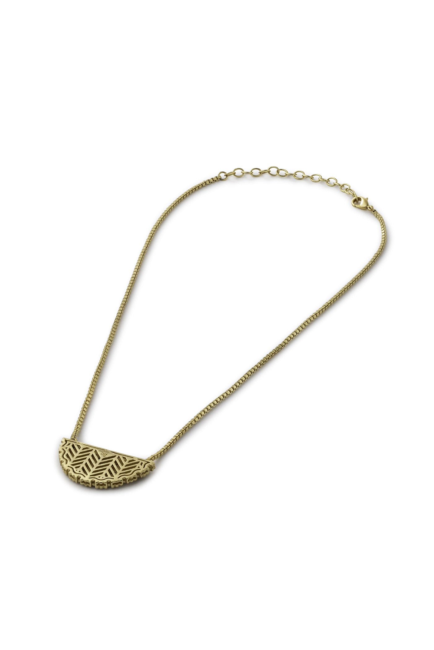 Amelia Crescent Necklace