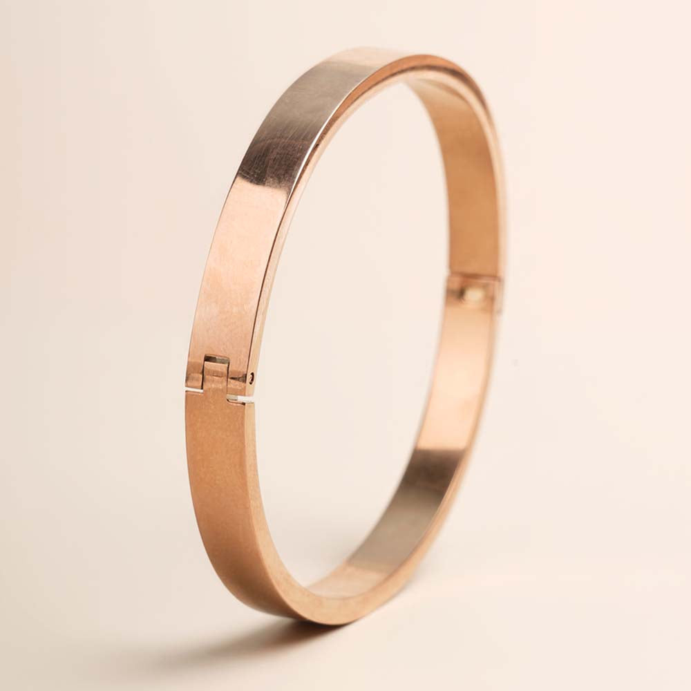 Plain Stackable Bangle Bracelet | 6MM