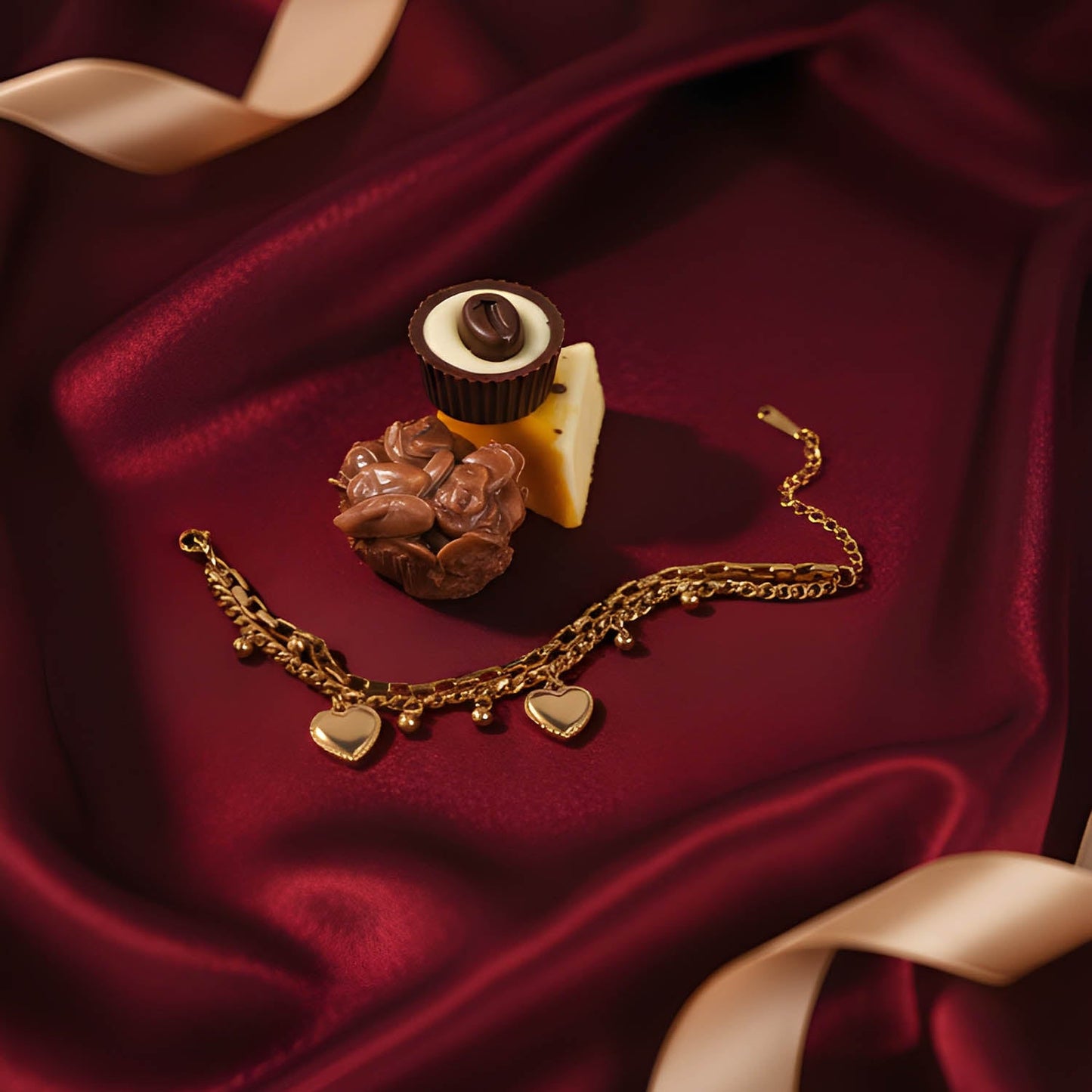 Trendy Freak Hearts All Over Bracelet X Smoor Couverture Chocolate Box