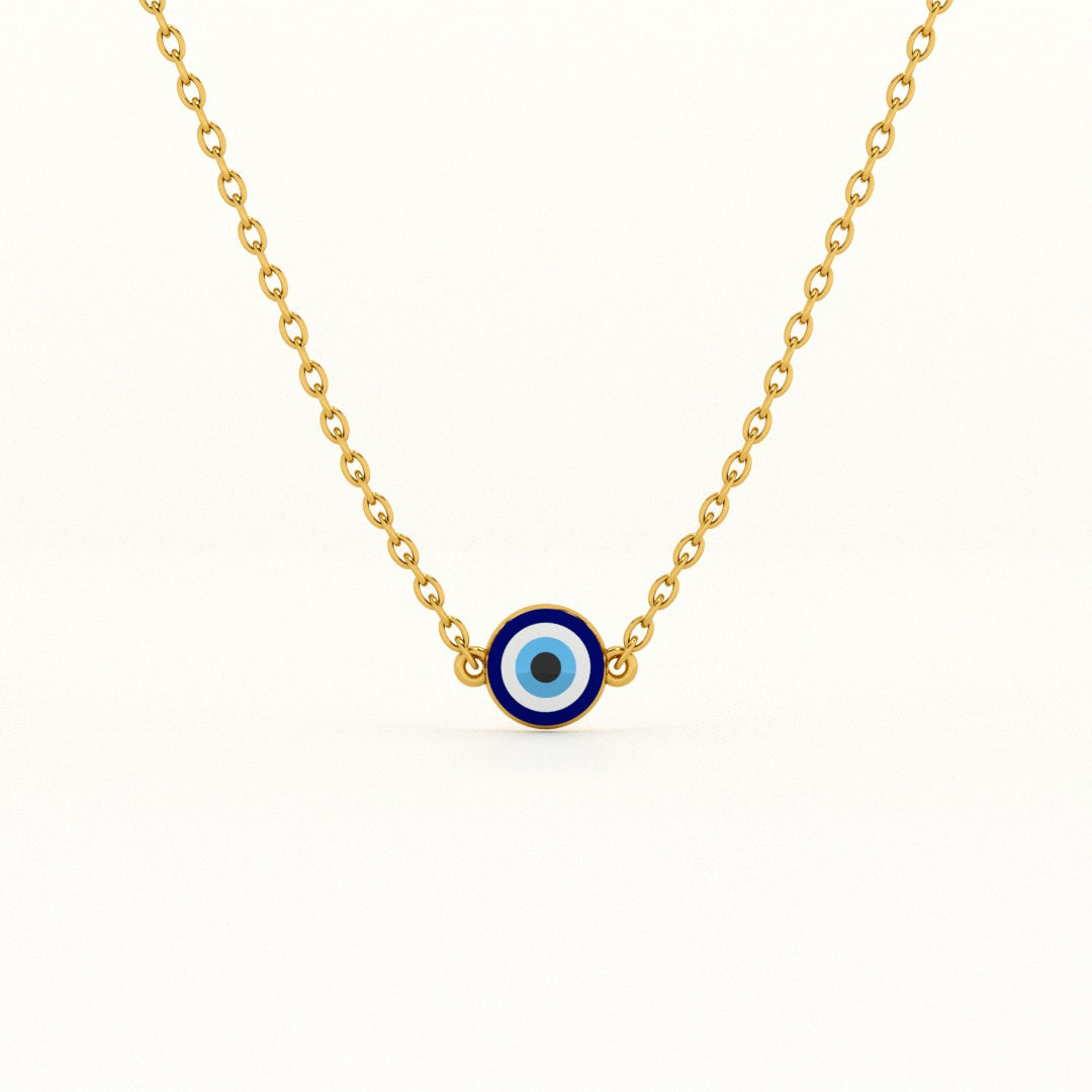 Evil Eye Classic 925 Silver Necklace