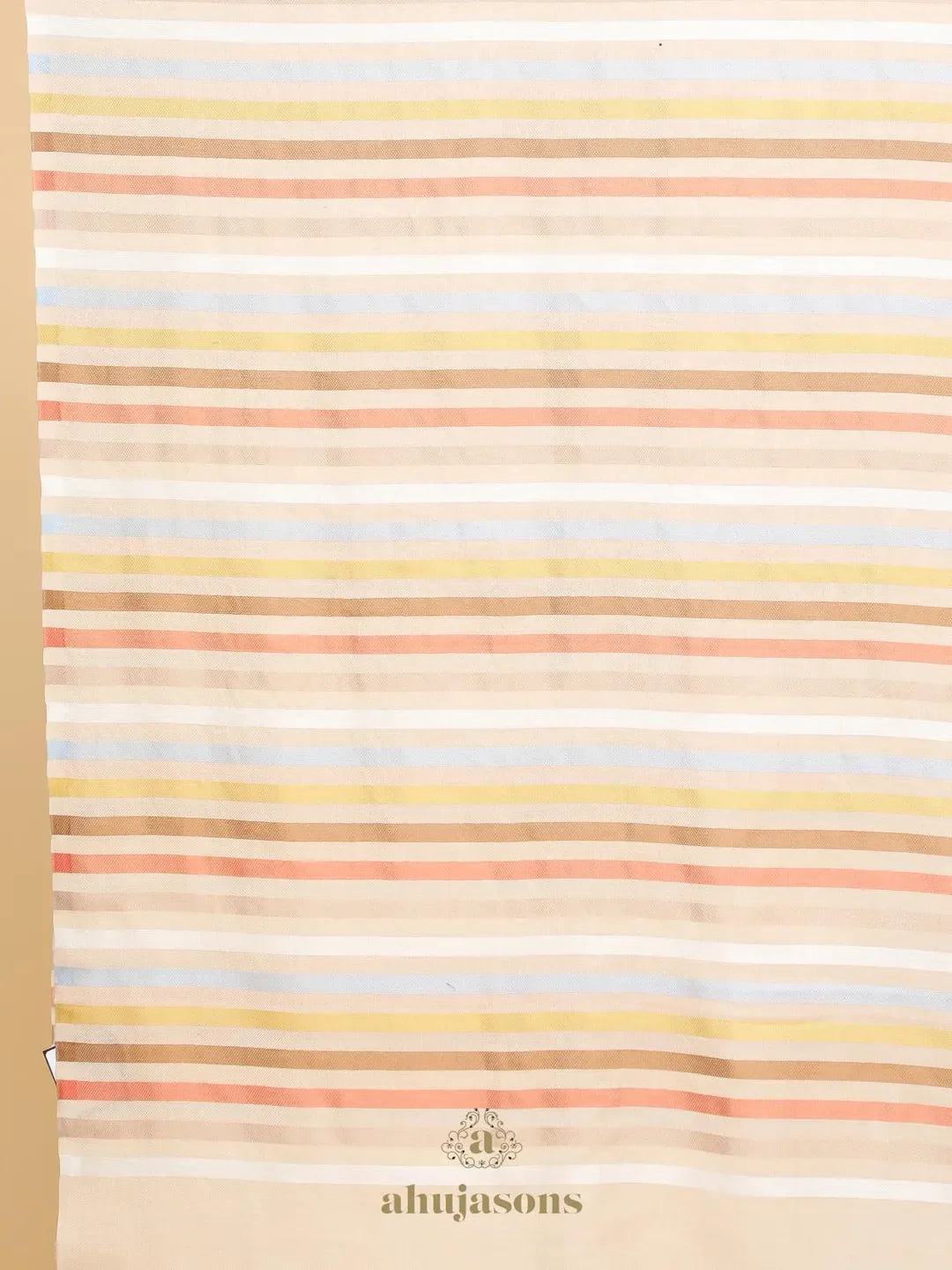 Elegant Stole with Dobby Pattern in Multi