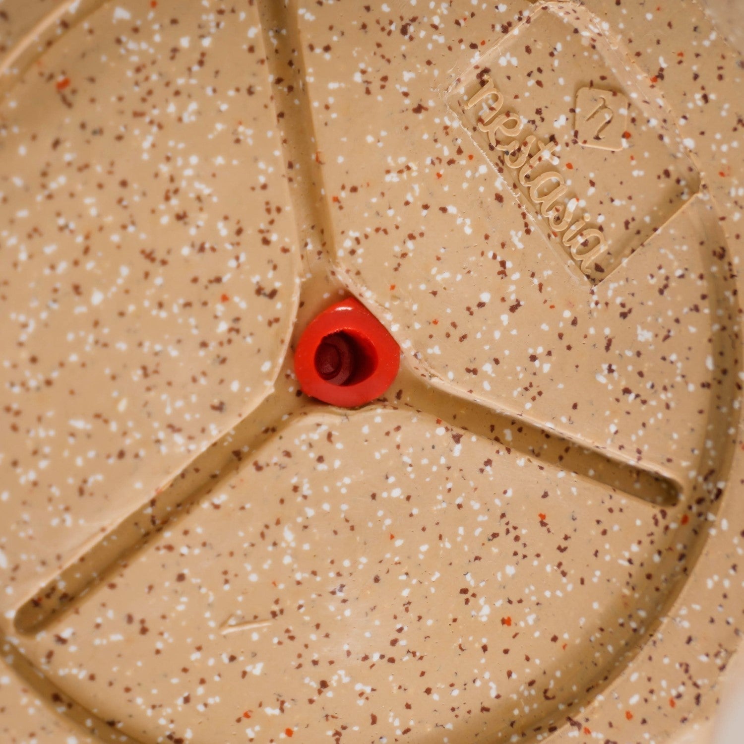 Planterra Ribbed Beige Planting Pot 12x12 Inch