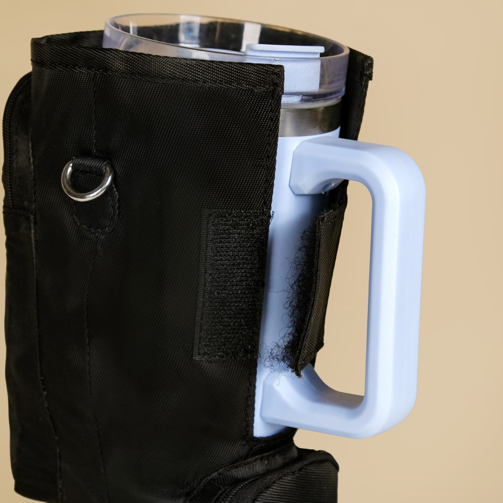 Aqua Cradle Water Bottle Holder Black