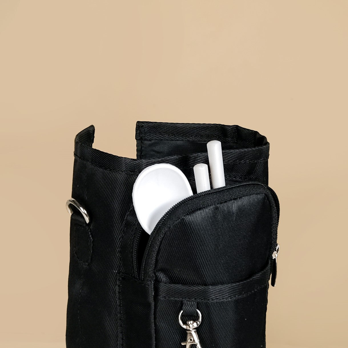 Aqua Cradle Water Bottle Holder Black