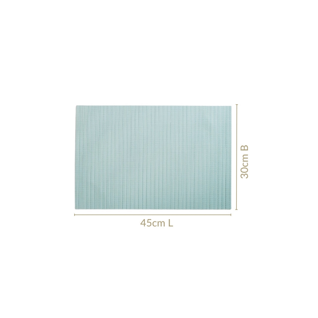 Aqua Table Mat Set Of 6