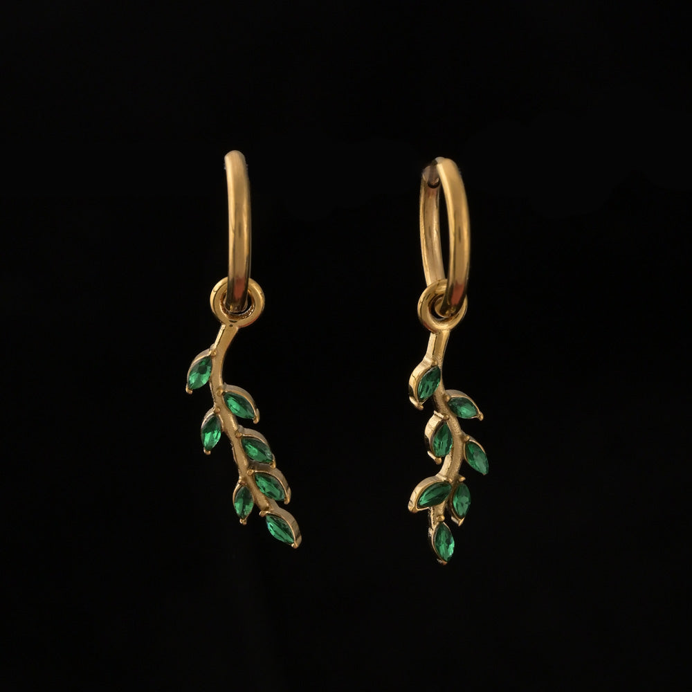 Verdant Leaves Earrings