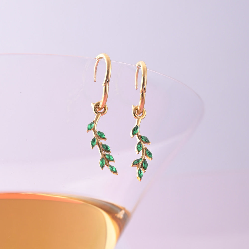 Verdant Leaves Earrings