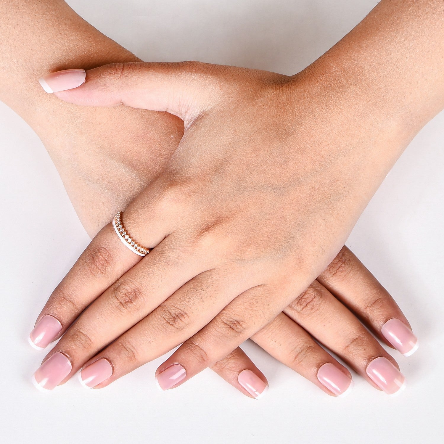 Aurora Blush Gold Ring