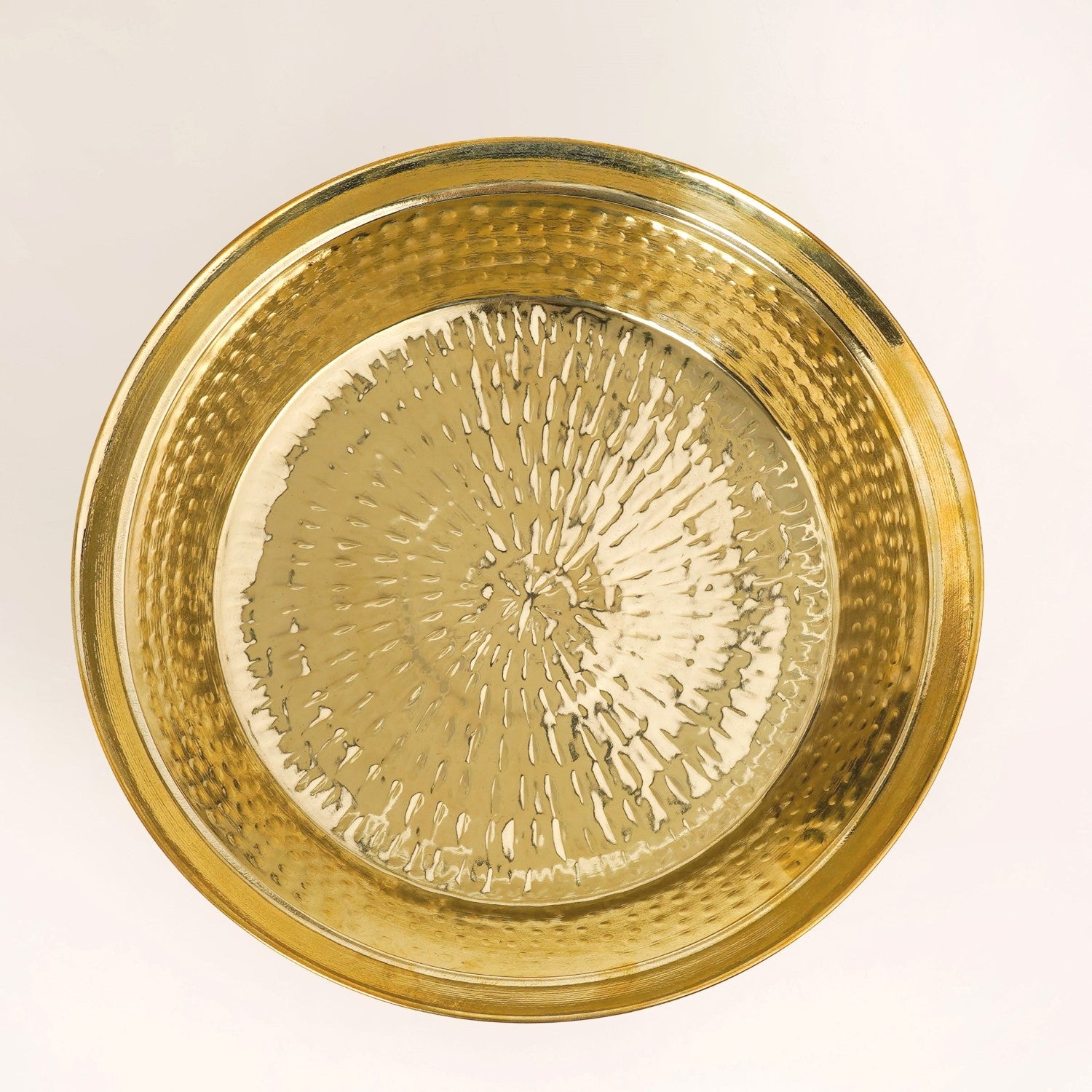 Pure Brass Hammered Parat 36cm