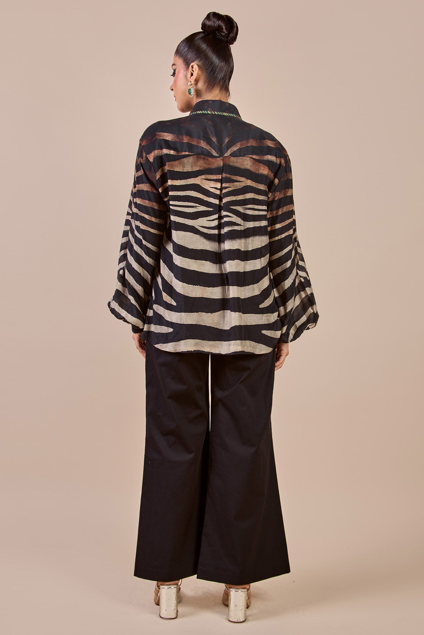 Zebra Print Long Top | CHHĒ