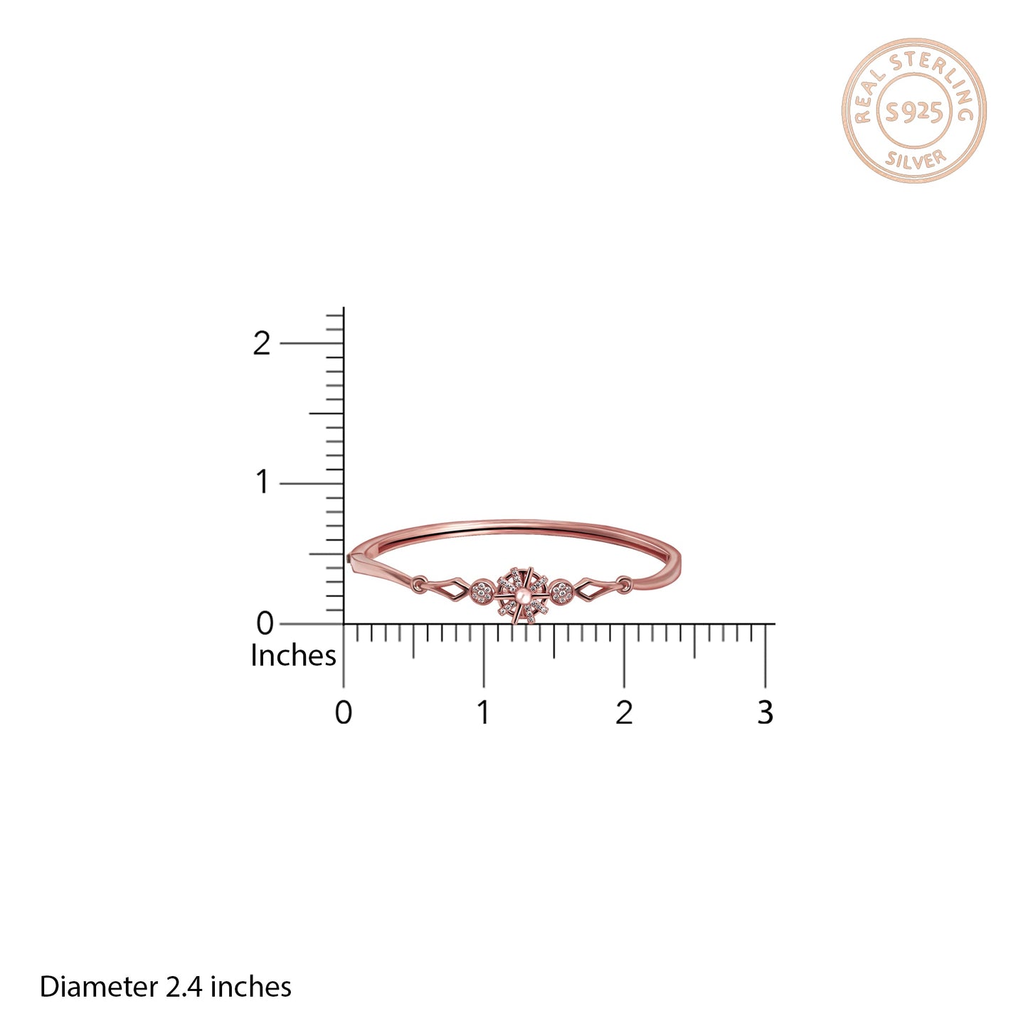 Rose Gold Princess Bracelet