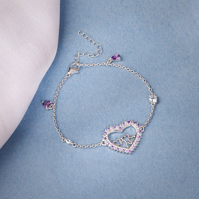 Silver Love Remix Bracelet