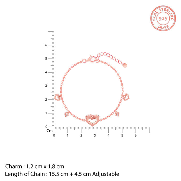 Rose Gold Loveknot Bracelet
