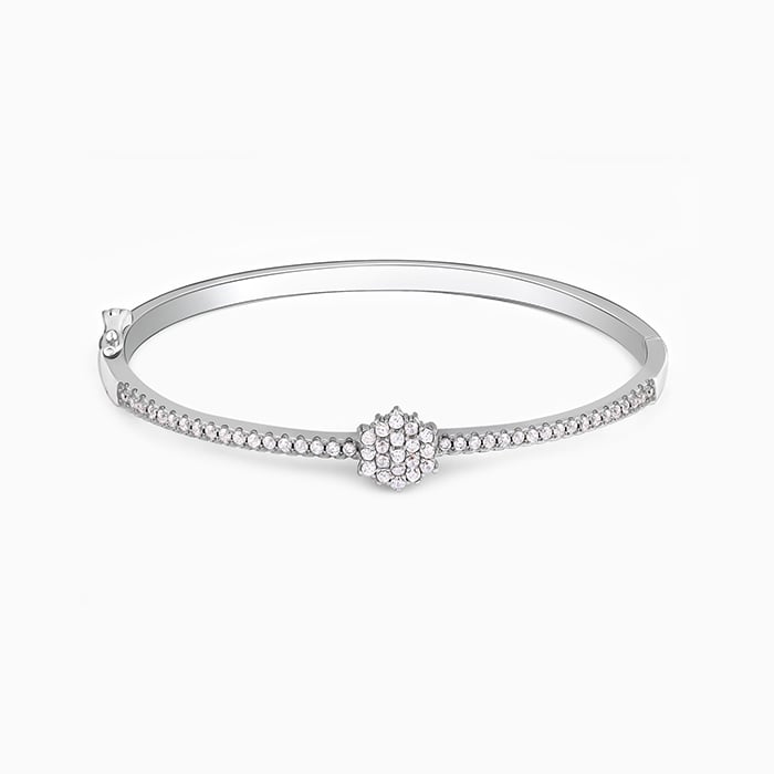 Silver Star Studded Bracelet