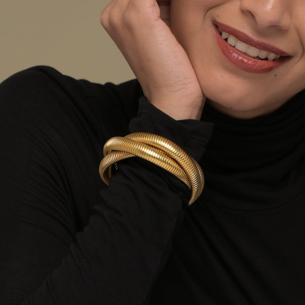 Wrapped Snake Bracelet