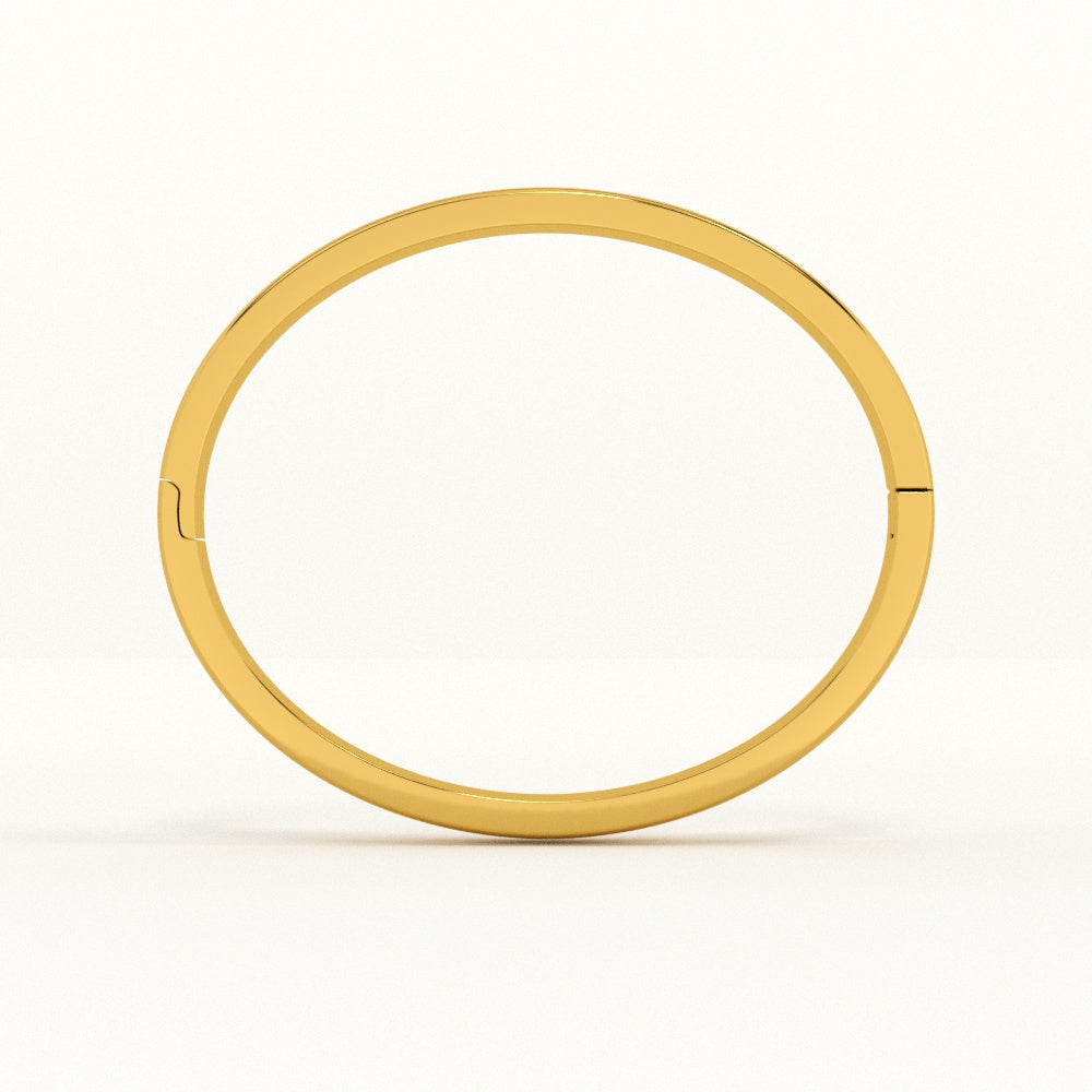 Plain Stackable Bangle Bracelet | 6MM