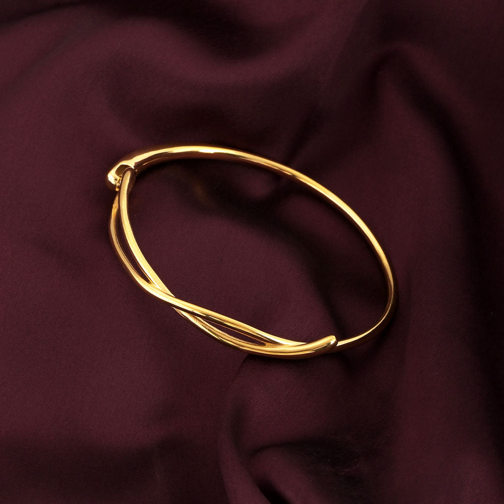 Stylish Gold Bangle Bracelet
