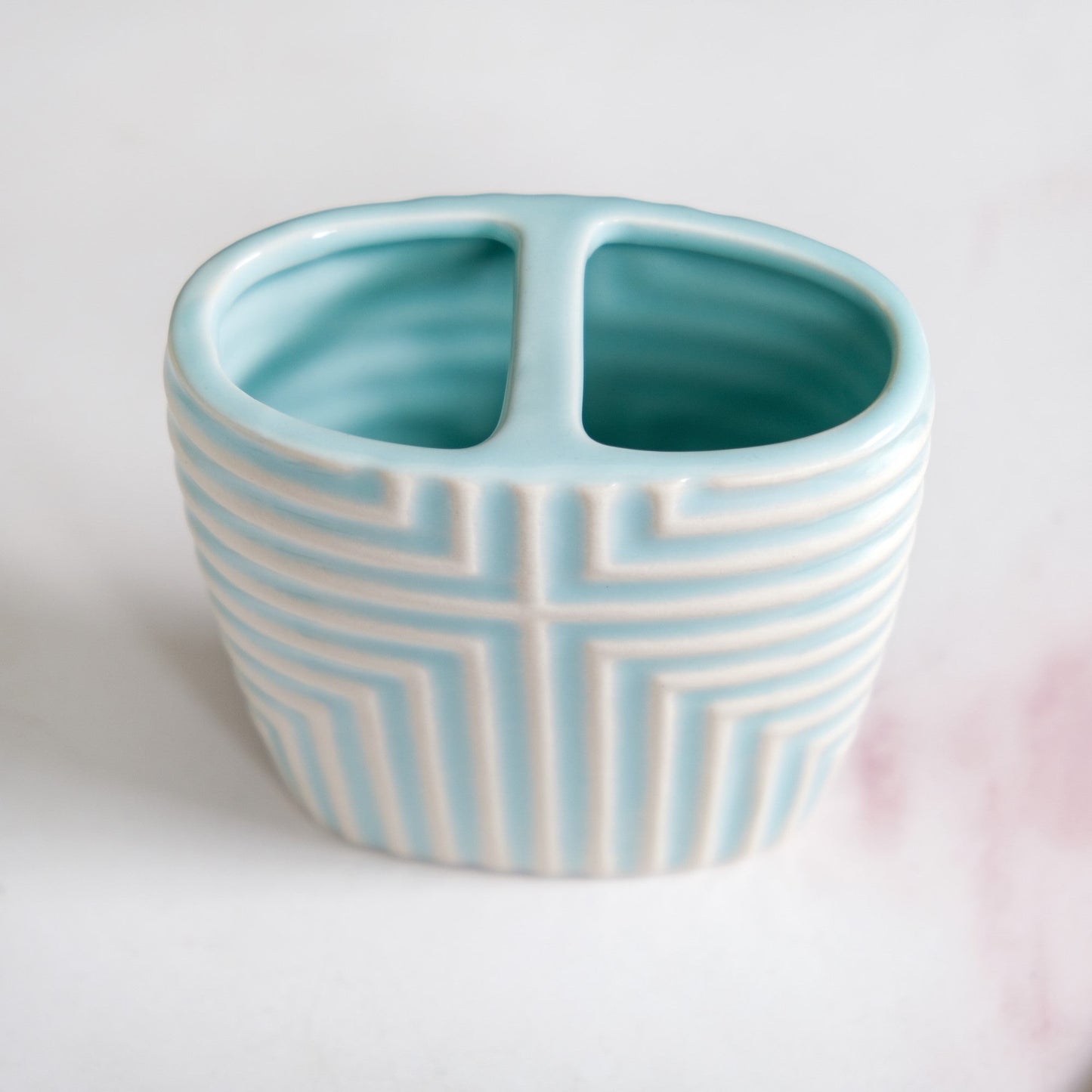 Serene Blue Bath Set Of 3