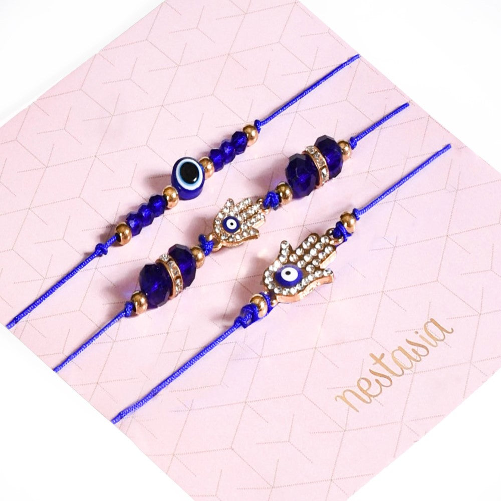 Protective Evil Eye Trio Bracelet Set Of 3