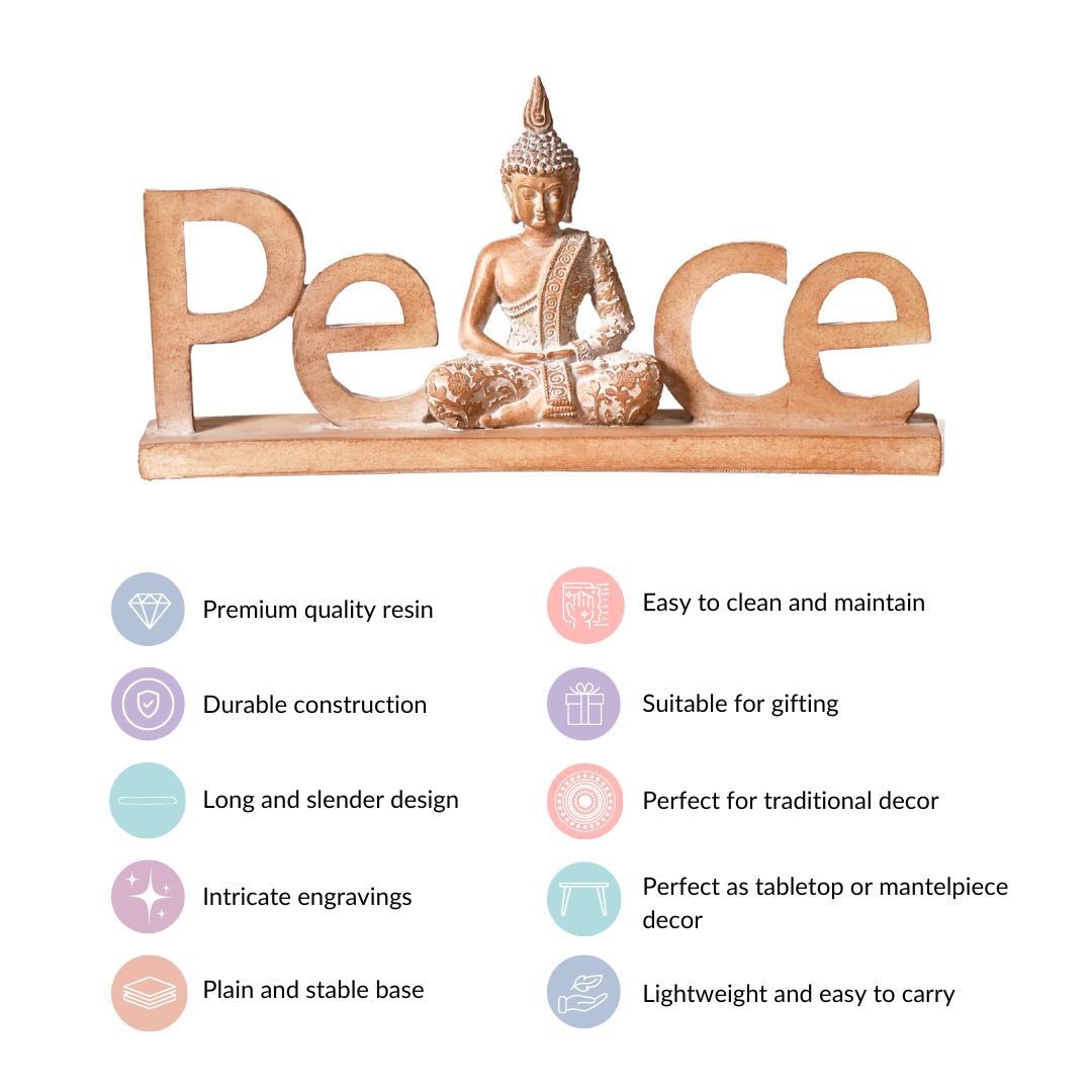 Buddha Peace Zen Showpiece