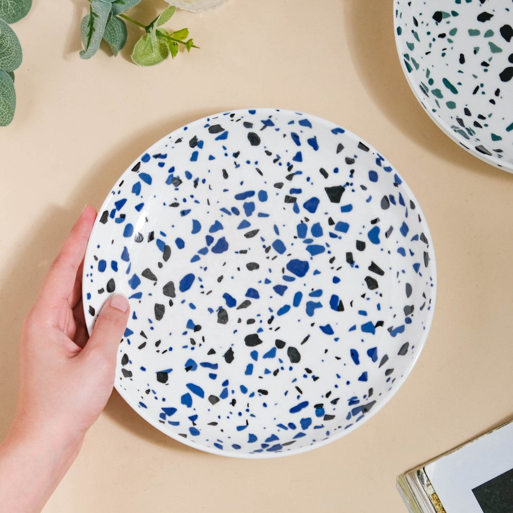 Mosaic Plate Blue