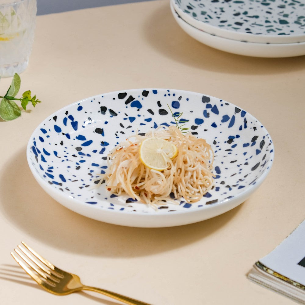 Mosaic Plate Blue