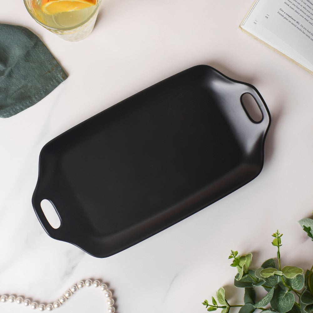 Oven Baking Tray Black 11.5 Inch