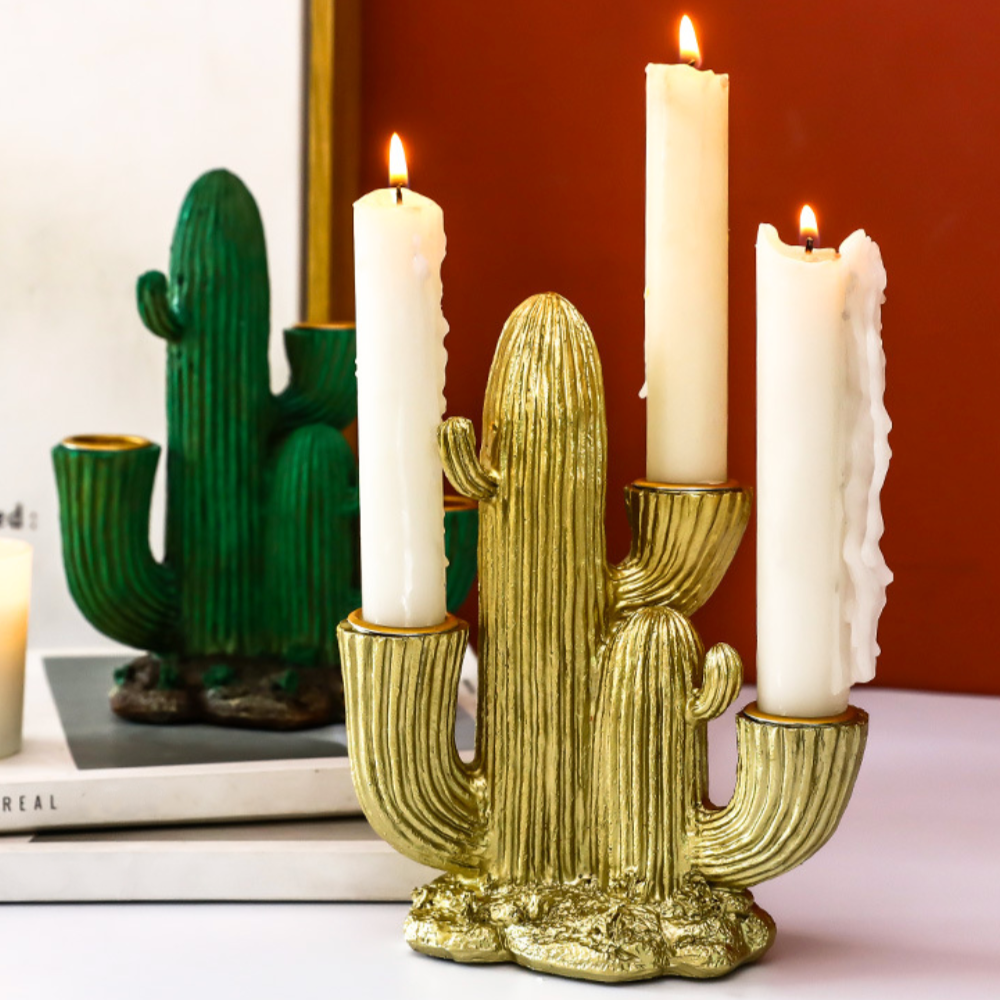 Cactus Candle Holder