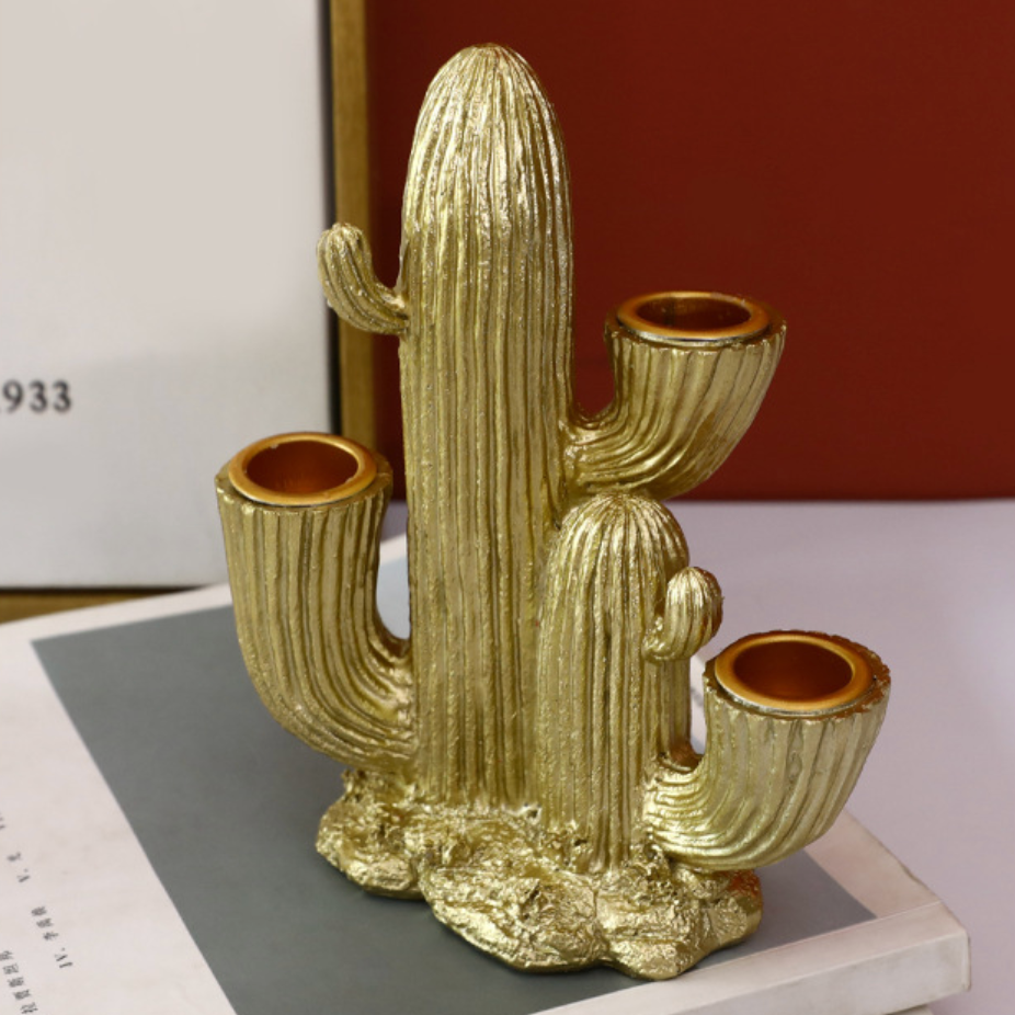 Cactus Candle Holder