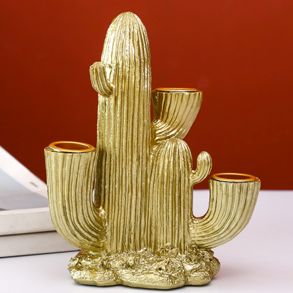 Cactus Candle Holder