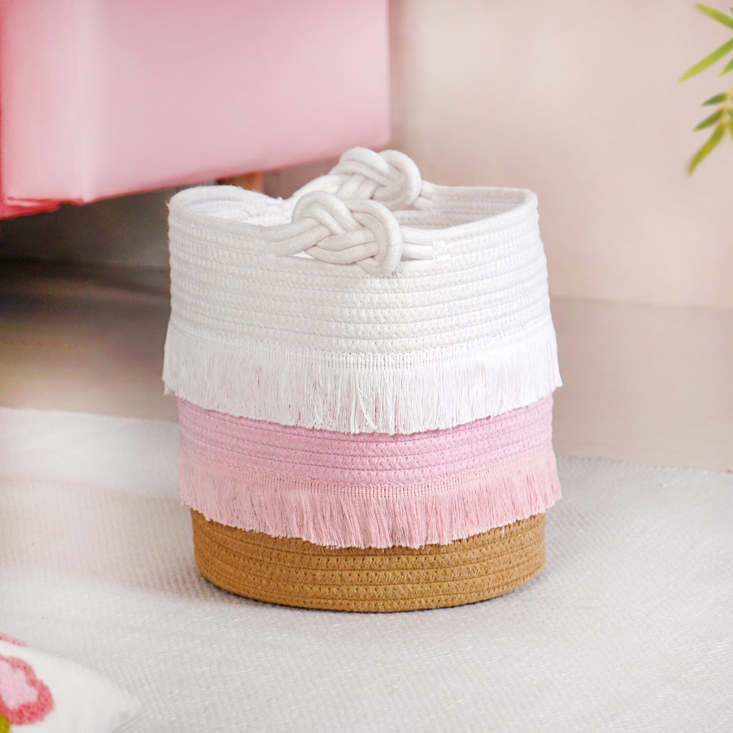 Fringe Laundry Organising Basket 24cm