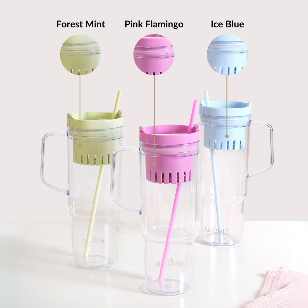 Citrify Travel Sipper Bottle With Infuser Forest Mint 1210ml