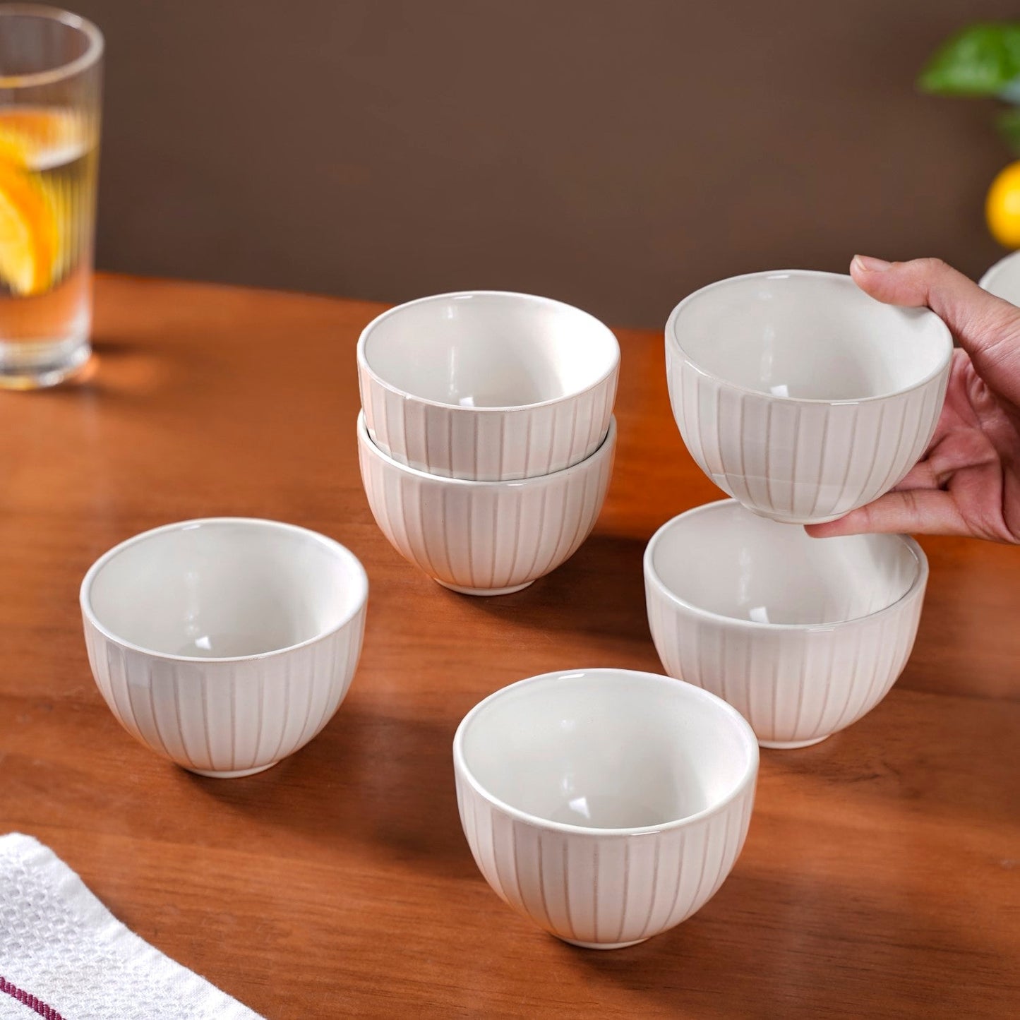 Costola Pure White 16 Piece Dinner Set For 6