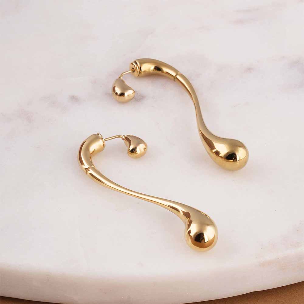 Serpentine Dangle Earrings